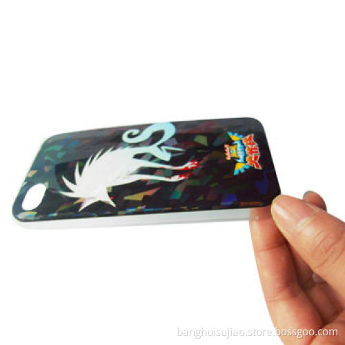 2013 Beautiful Glass Laser Case for iPhone 4S, with IMD/IML Technology